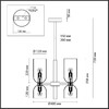 Миниатюра фото подвесная люстра odeon light orinoco 4798/6 | 220svet.ru