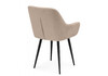 Миниатюра фото стул на металлокаркасе woodville флюид бежевый (zd 210) / черный 642965 | 220svet.ru