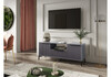 Миниатюра фото тв-тумба woodville иадама графит  601112 | 220svet.ru