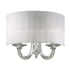 Миниатюра фото бра ideal lux swan ap2 bianco | 220svet.ru