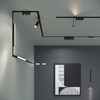 Миниатюра фото трековый магнитный светодиодный светильник elektrostandard flat magnetic insight 85091/01 черный a063707 | 220svet.ru