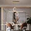 Миниатюра фото подвесной светодиодный светильник inodesign hoopla gold 40.1012 | 220svet.ru