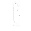 Миниатюра фото профиль алюминиевый с рассеивателем для плинтуса elektrostandard a066618 | 220svet.ru
