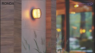 Миниатюра фото уличный фасадный светильник odeon light ronda 7156/6cl черный | 220svet.ru