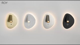 Миниатюра фото бра с выключателем на корпусе odeon light roy 7185/9wlu бронзовый | 220svet.ru