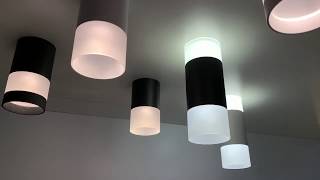 Миниатюра фото накладной светильник novotech elina 370678 | 220svet.ru