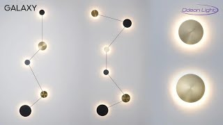 Миниатюра фото настенный светильник odeon light galaxy 7072/6wl бронзовый | 220svet.ru