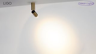 Миниатюра фото потолочный светильник odeon light ligo 7134/8cl бронзовый | 220svet.ru